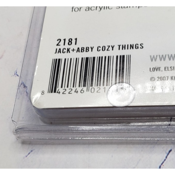 Cozy Things Home and Hearts Love Elsie Jack and Abby Clear Stamps - Picture 5 of 6